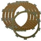 5 Pcs Clutch Plates Disc Kawasaki Bn125 Eliminator 125 Bn 2000-2009